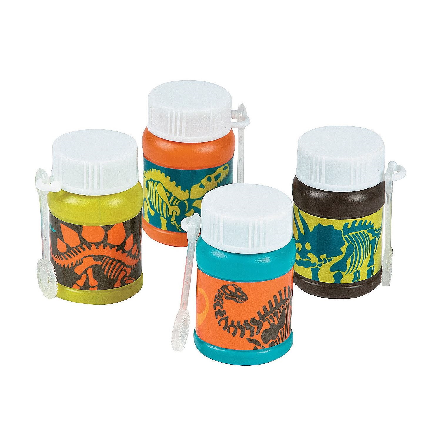 Dino Dig Bubble Bottles (Box of 24)