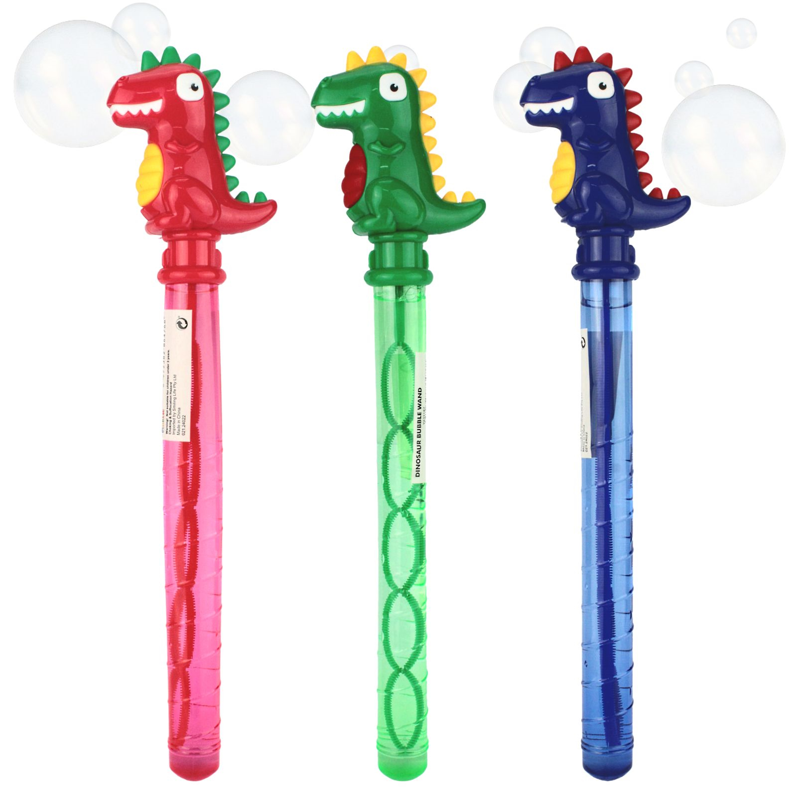 37cm Dinosaur Bubble Wand Assorted