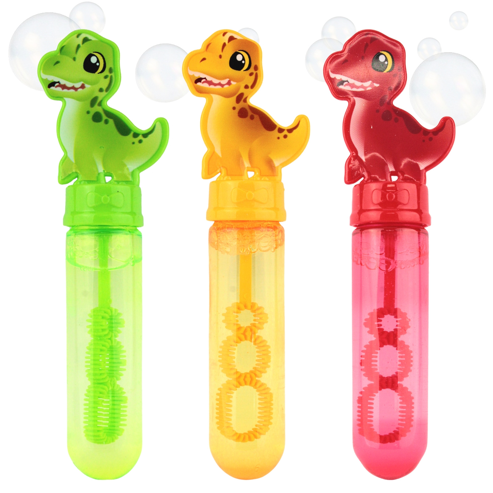 Pack of 3 Baby Dino Bubble Tubes