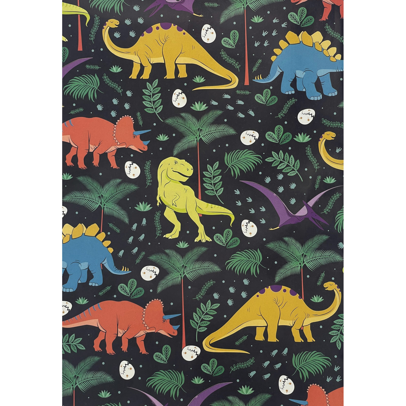 Dinosaur Wrapping Paper (1 Sheet)