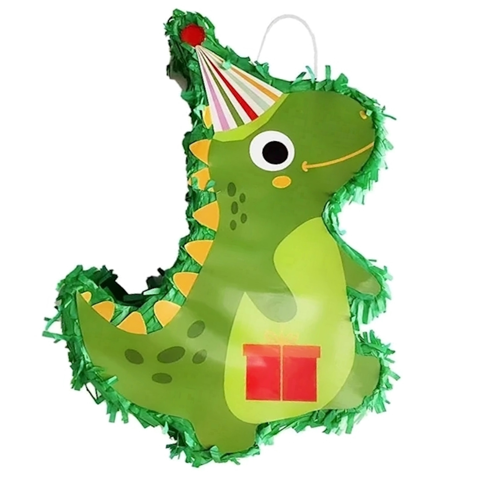Green Baby T-Rex Dinosaur Pinata