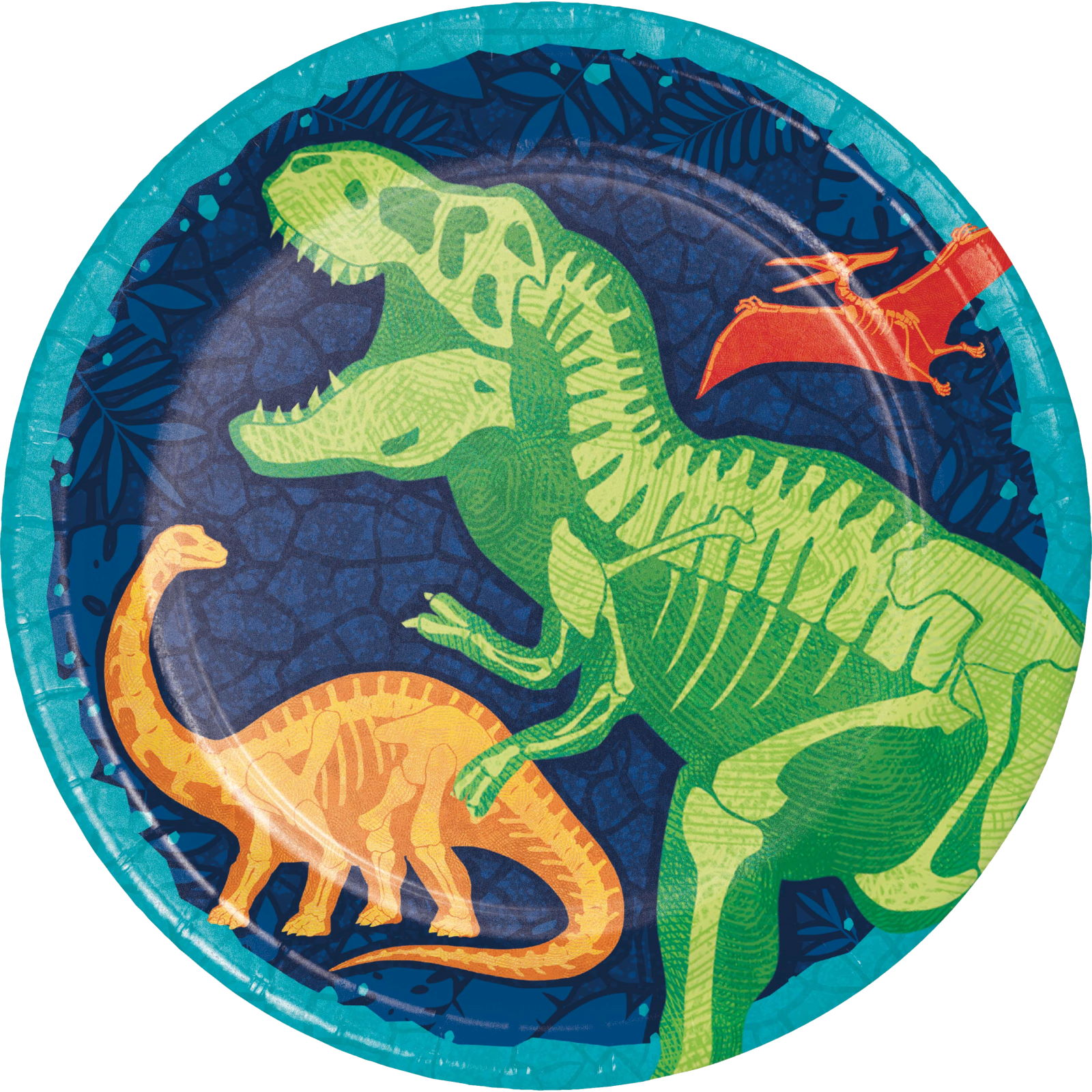 Dino Dig Large Paper Plates (Pack of 8)