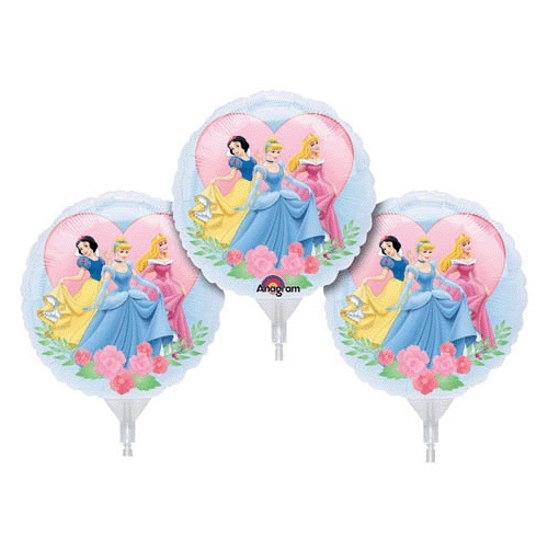 Disney Princess Ez-Fill Foil Balloons (Pack of 3)