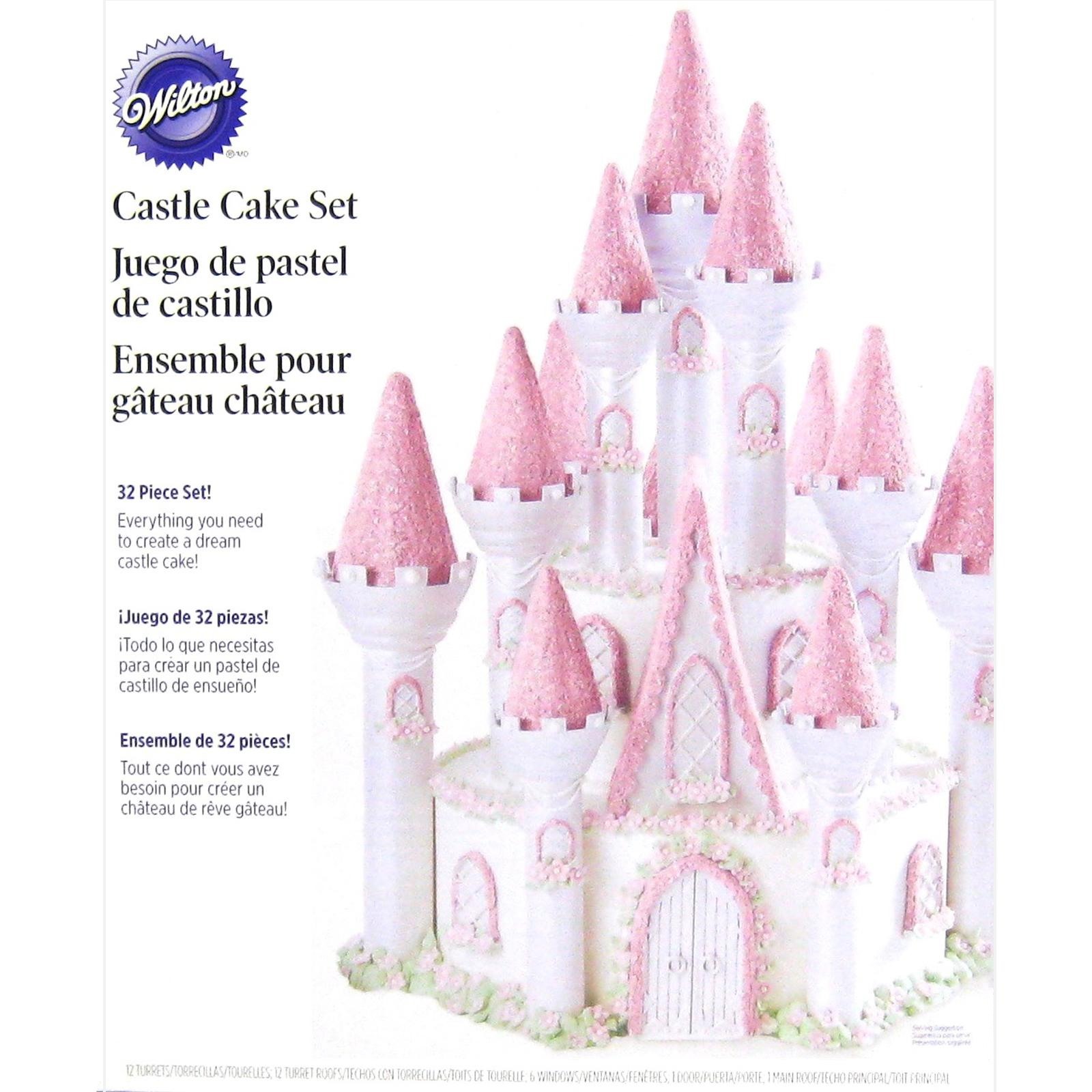Wilton Romantic Princess Castle Cake Decoration Set