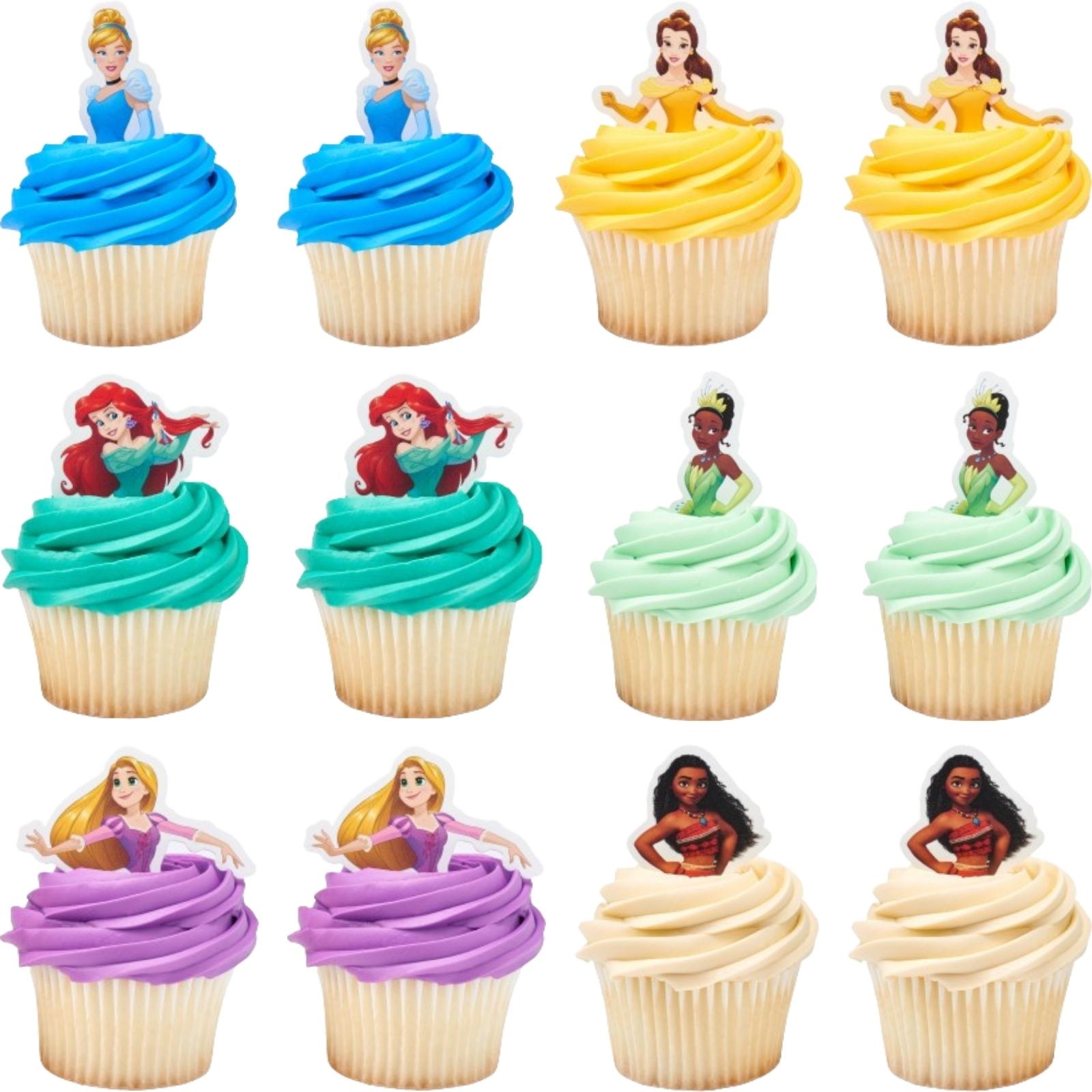 Disney Princess Plastic Picks (Pack of 12)