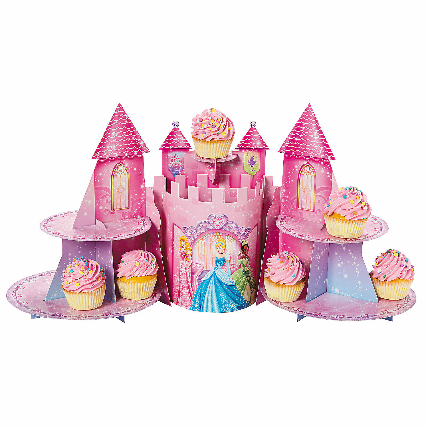 Disney Princess Castle Cupcake Stand
