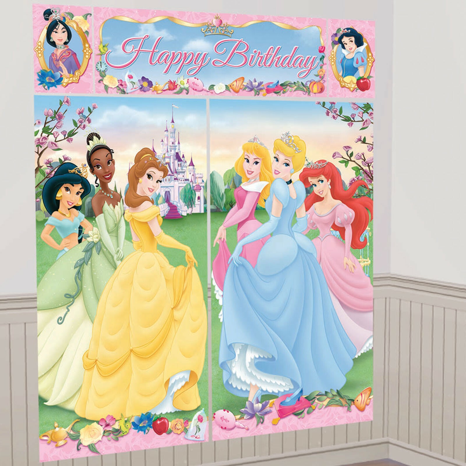 Disney Princess Scene Setter Wall Decorations