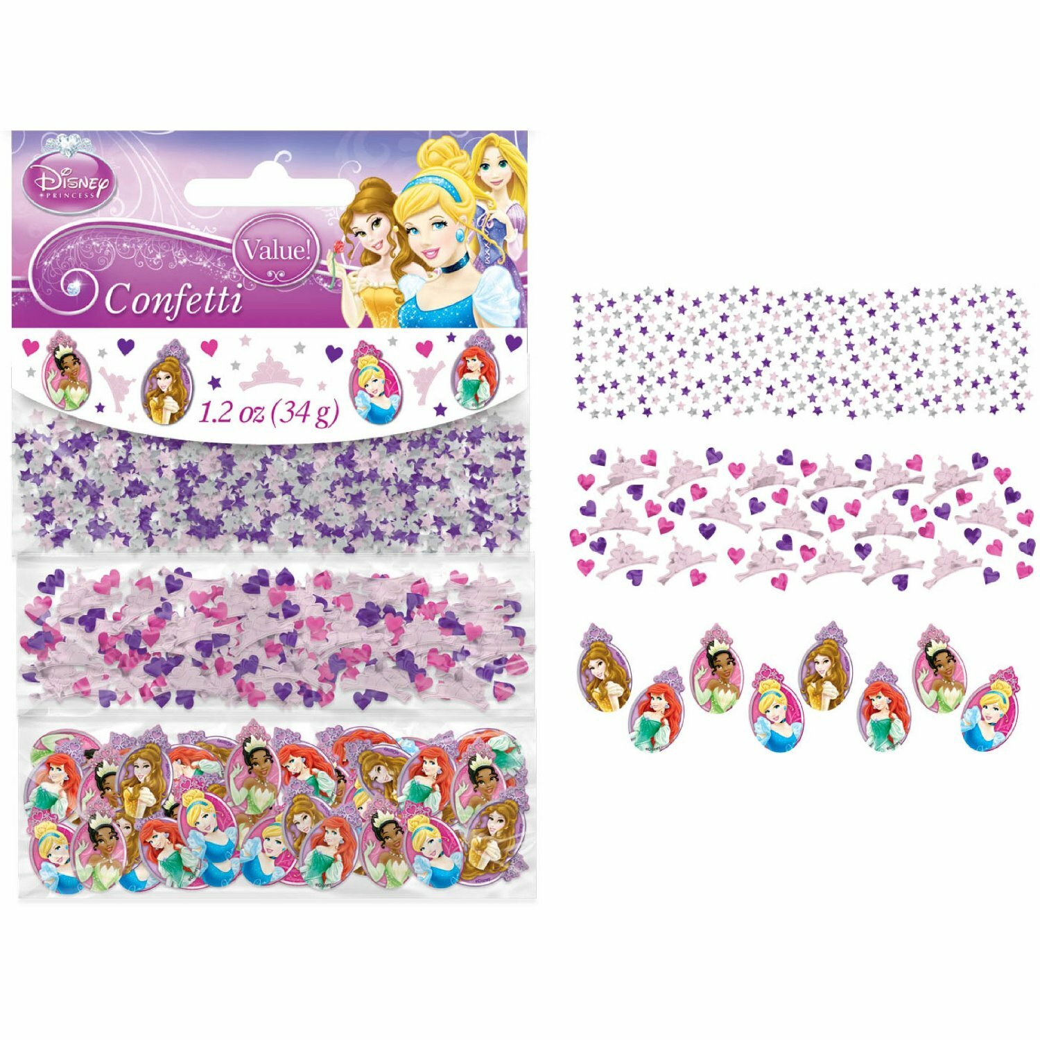 Disney Princess Sparkle Confetti/Table Scatters
