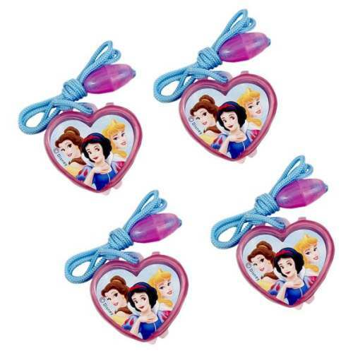 Disney Princess Lip Gloss Necklaces (Pack of 4)