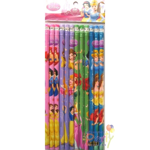 Disney Princess Pencils (Pack of 12)