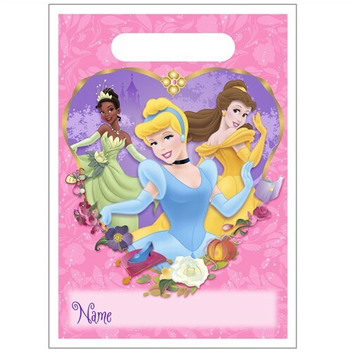 Disney Princess Lolly/Treat Bags (Pack of 8)