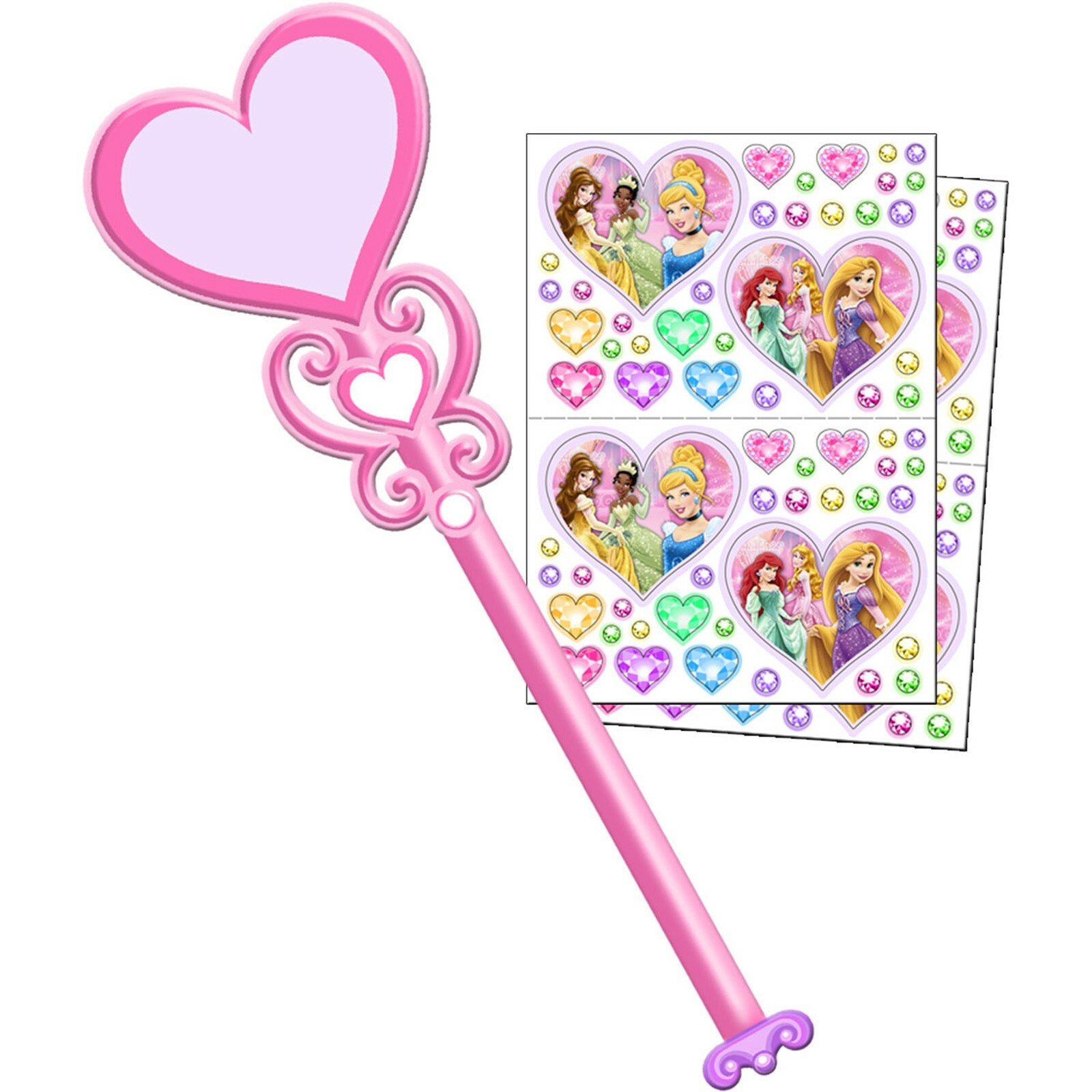 Disney Princess Decorate a Sceptor Kit (Pack of 4)