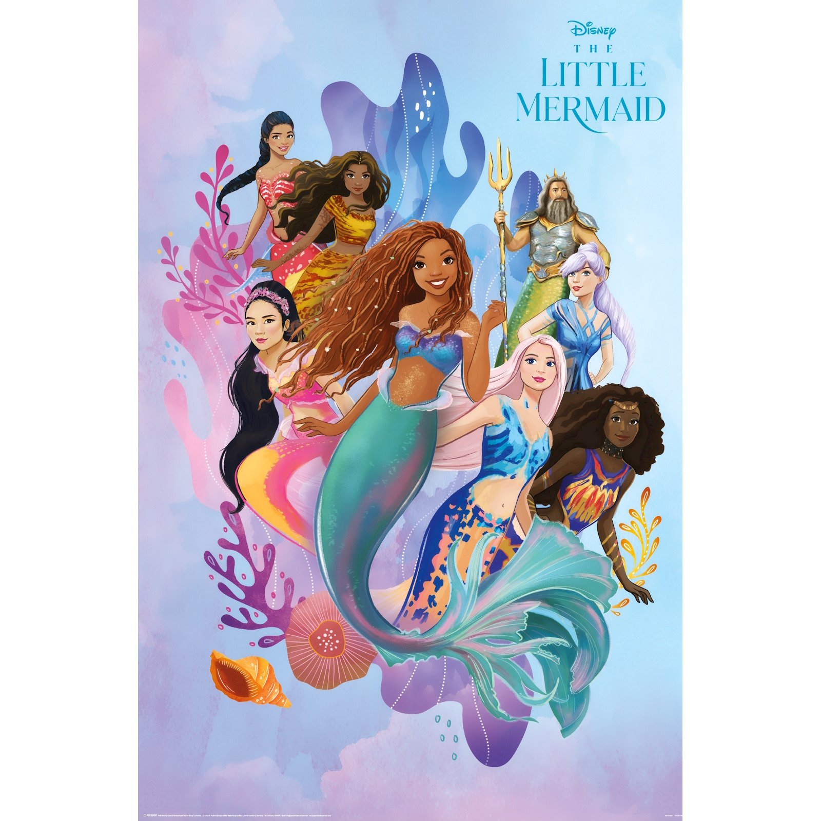 Disney Princess The Little Mermaid Live Action Poster 