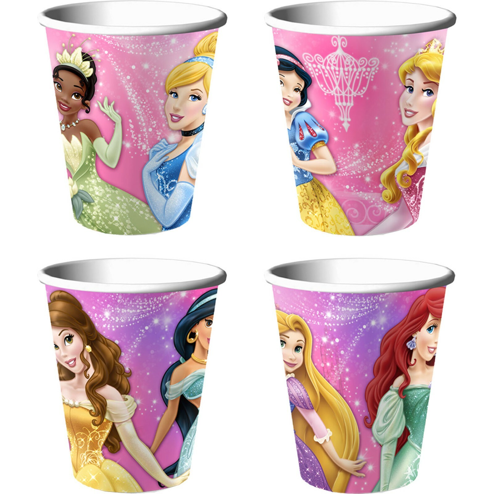 Disney Princess Paper Cups (Pack of 8)