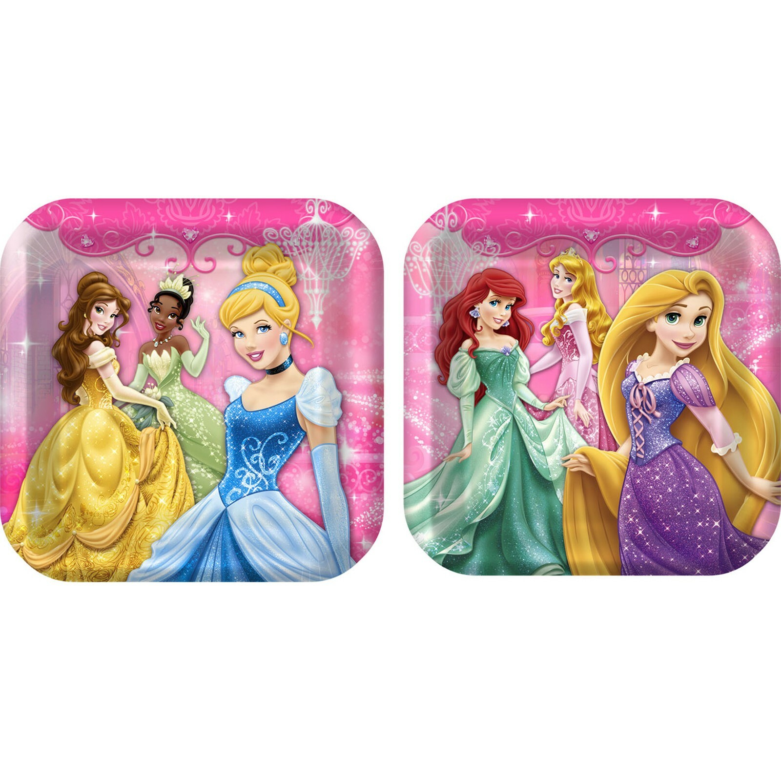 Disney Princess Large Paper Plates (Pack of 8)