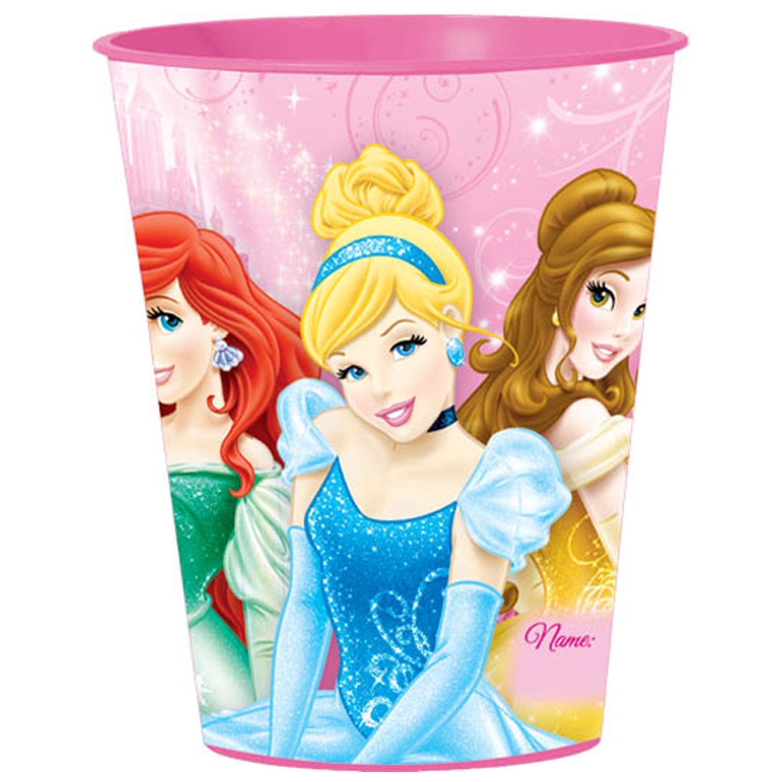 Disney Princess Sparkle Large Plastic Cup