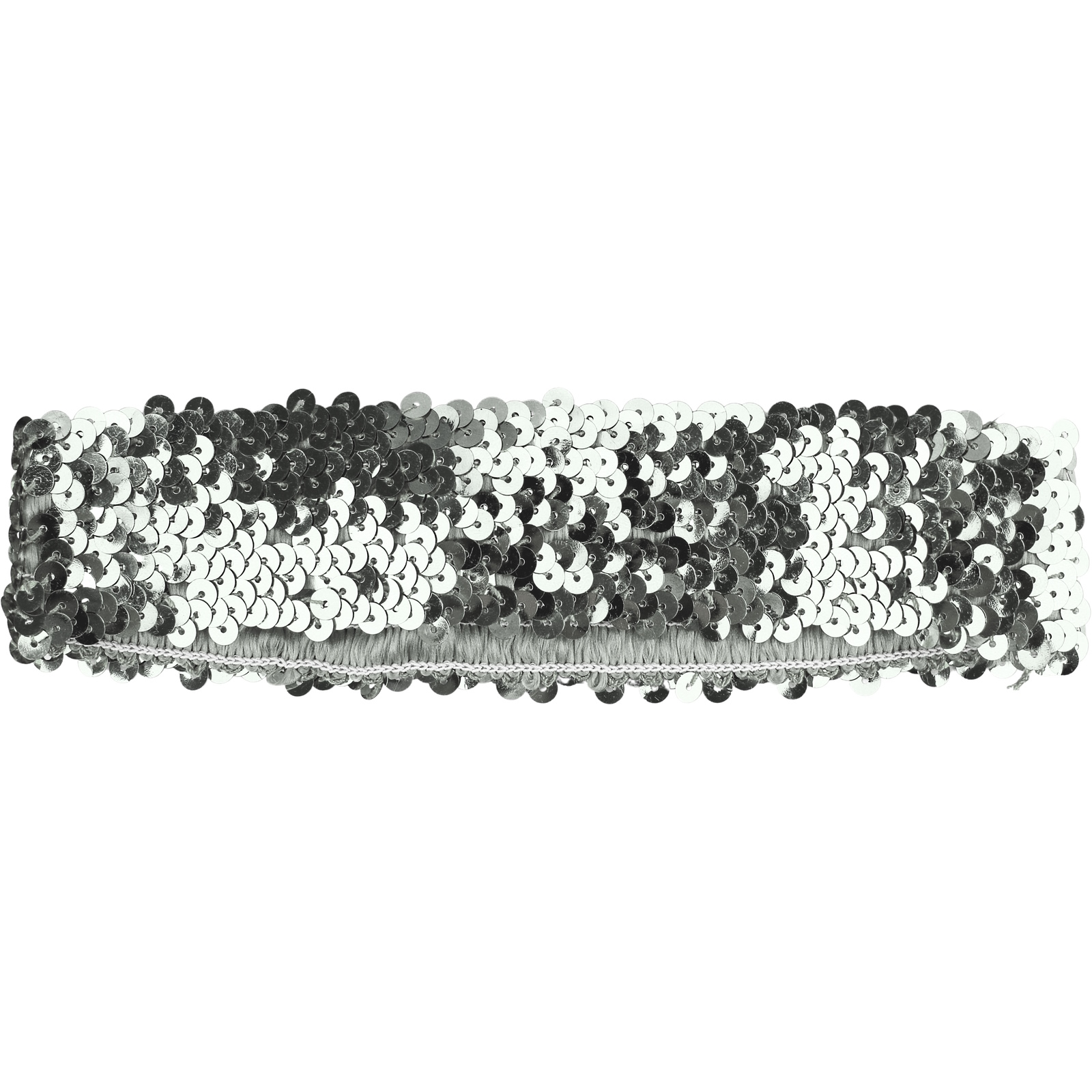 Silver Sequin Headband