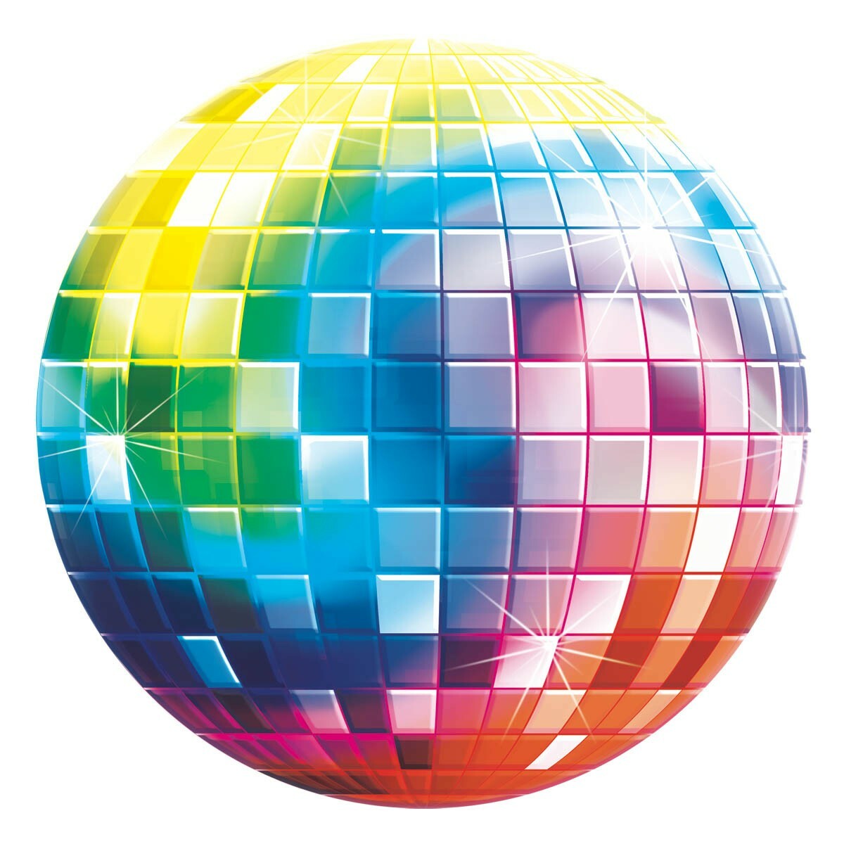 Disco Ball Cardboard Cutout