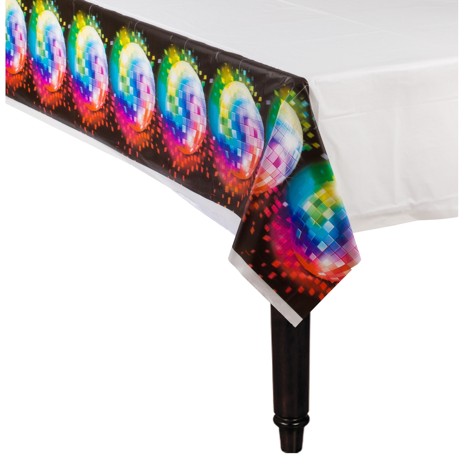 Disco Fever Plastic Tablecloth