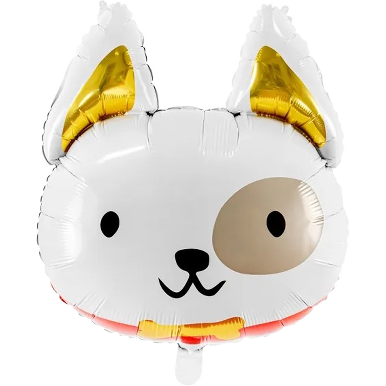 Patch-Eyed Pup Foil Supershape Balloon 50cm