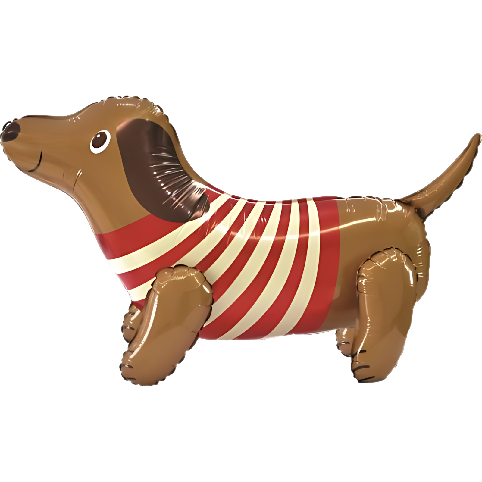 Standing Airz Dachshund Air Fill Foil Balloon (68cm)