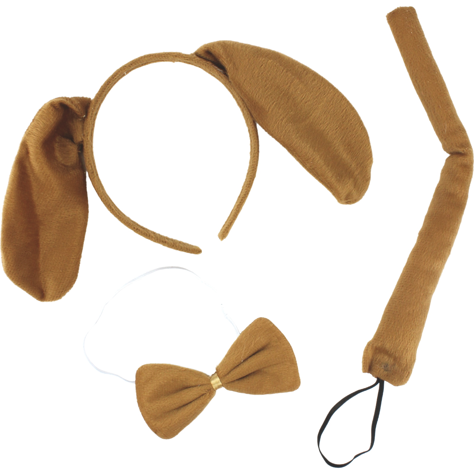 Brown Puppy Dog Ears and Tail Costume Set