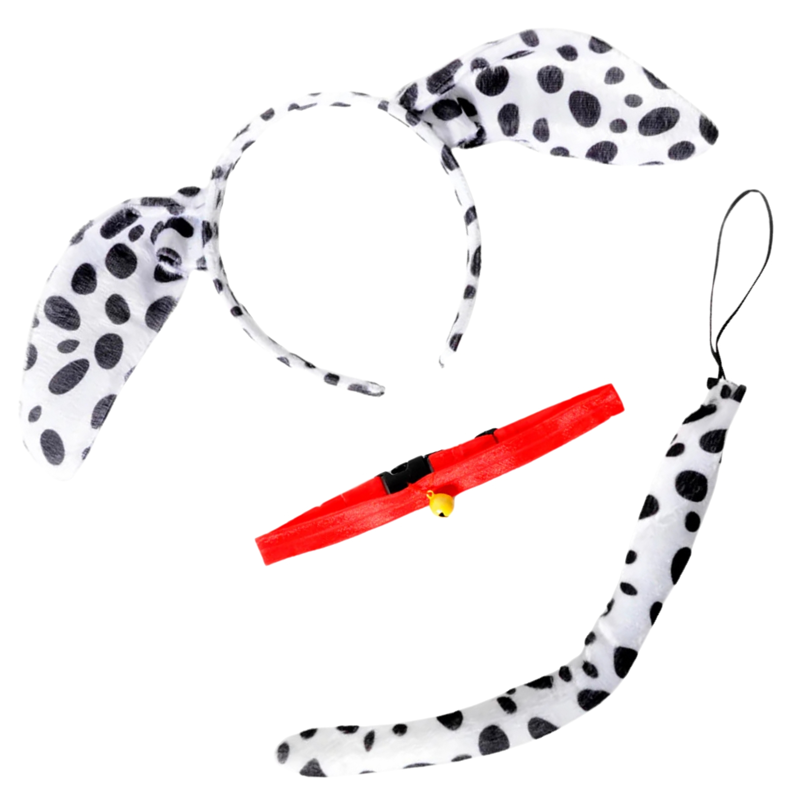 Dalmatian Ears and Tail Costume Set