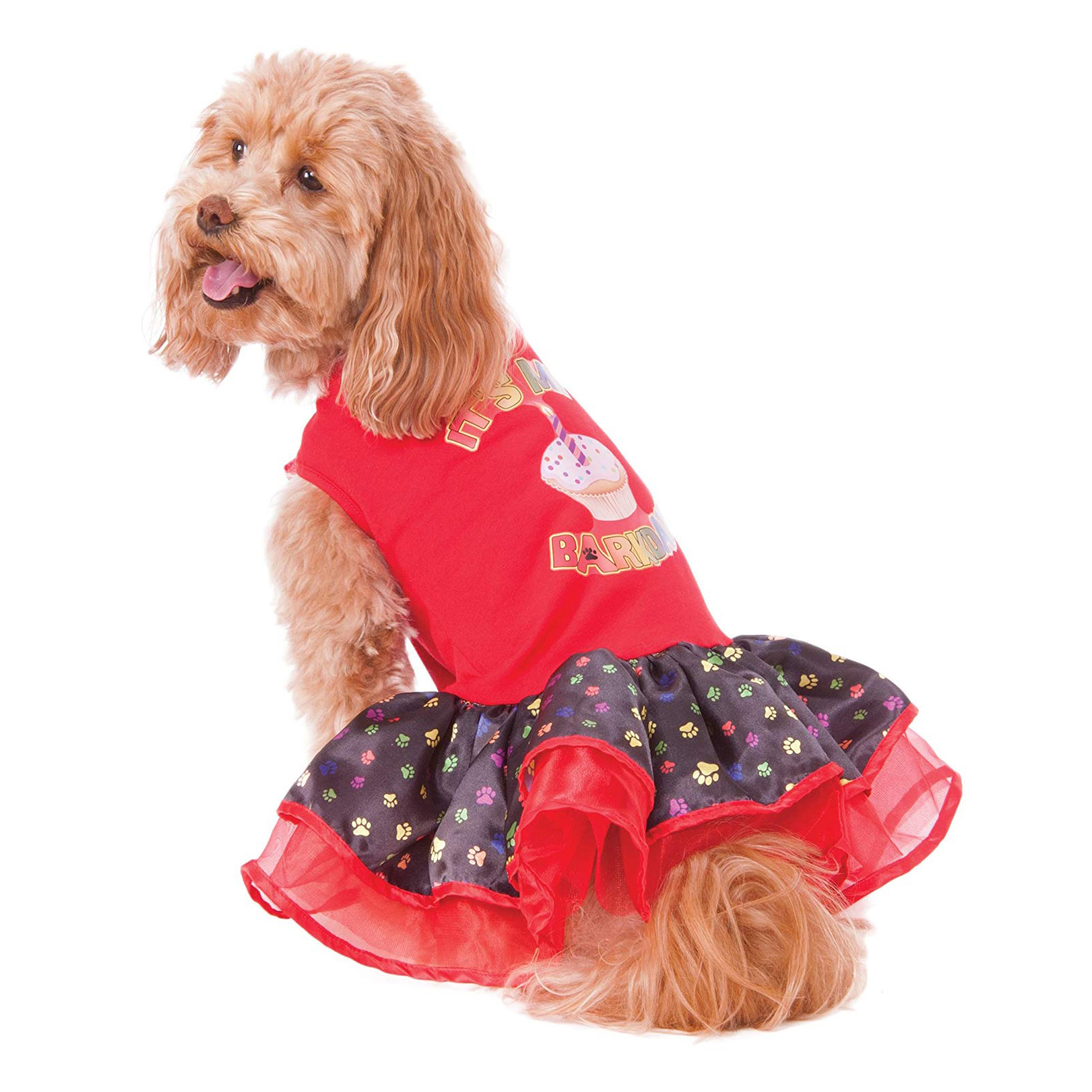 Barkday Tutu Dress Pet Costume 