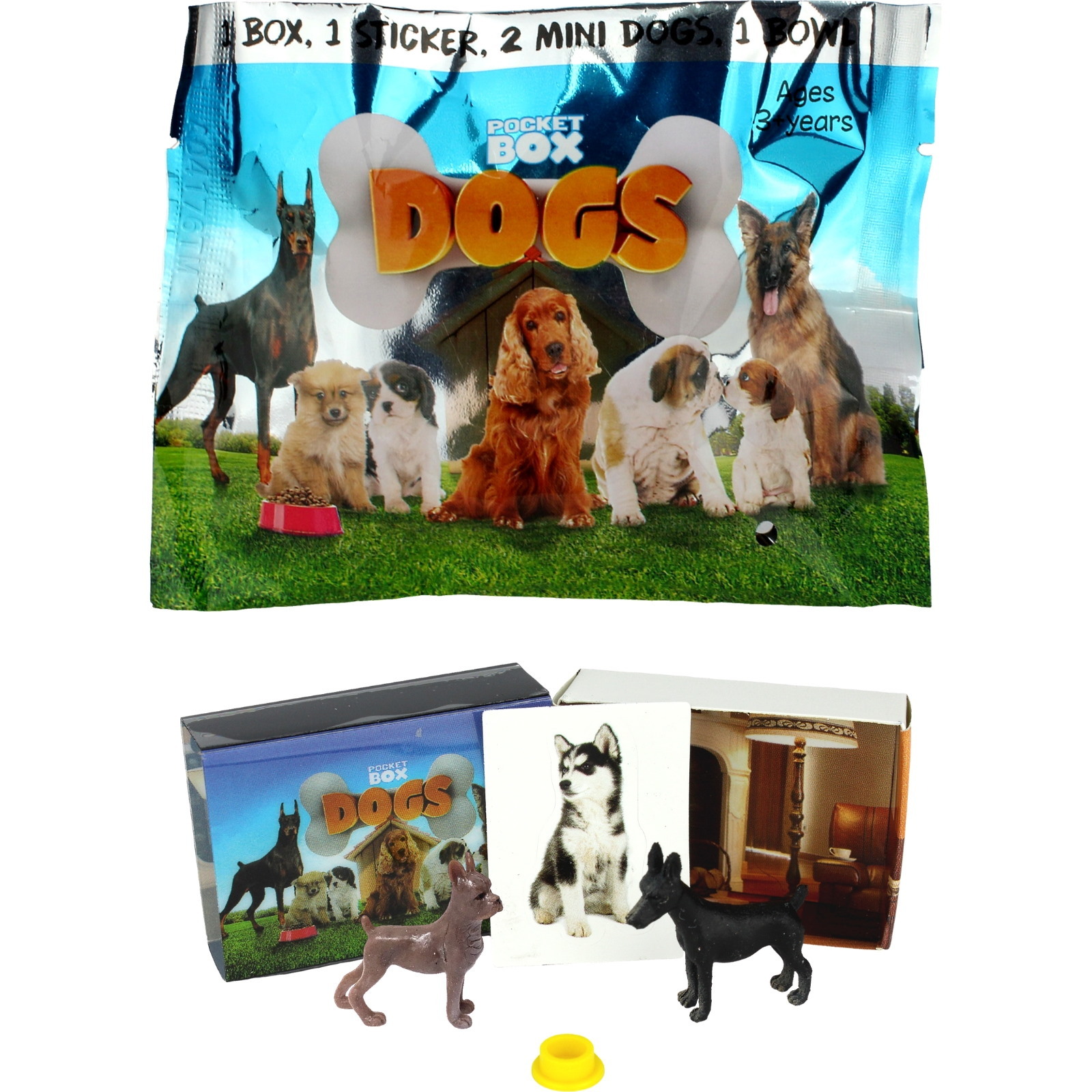 Pocket Box Dogs Blind Bag Mystery Toy