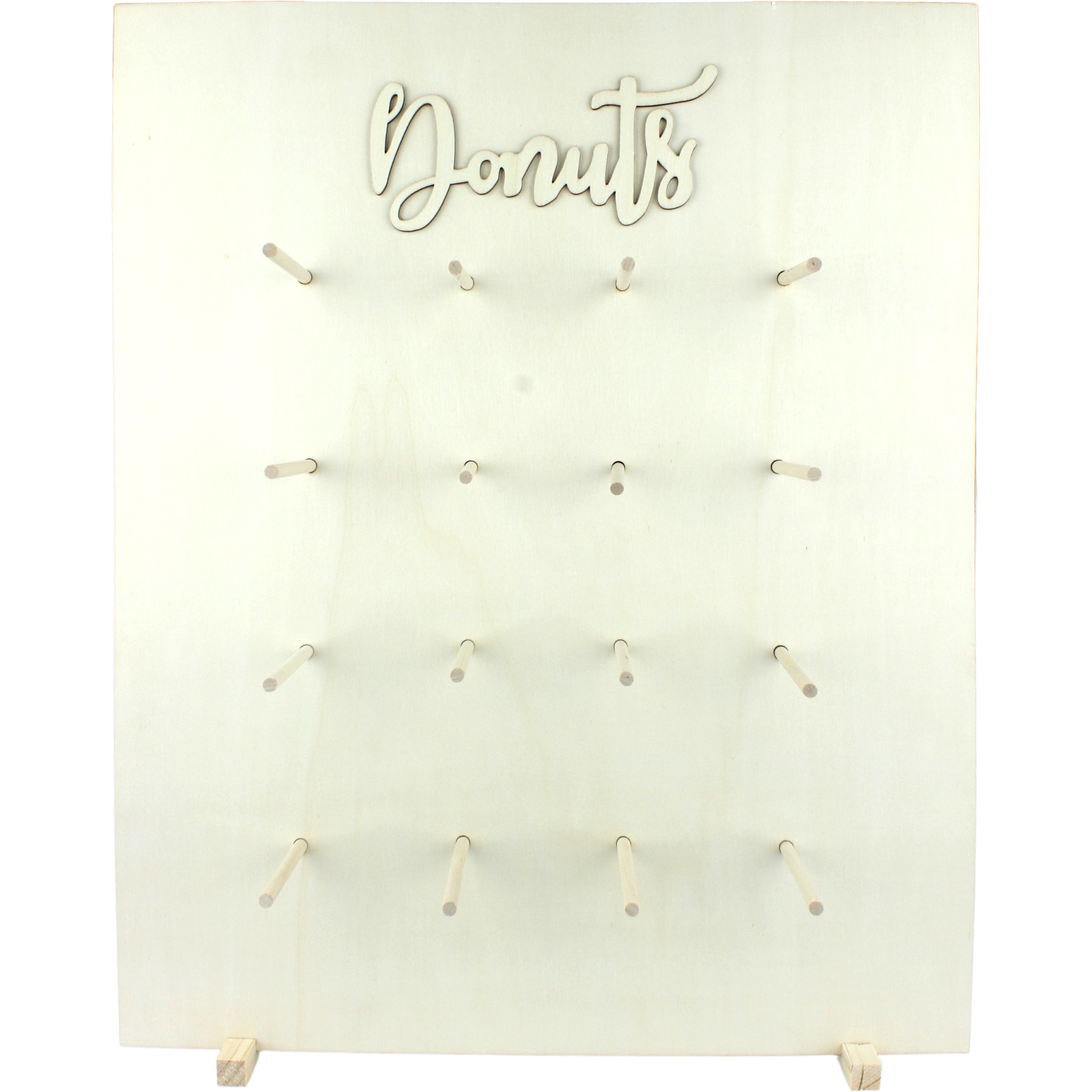 Wooden Donut Display Stand (16 Donuts)