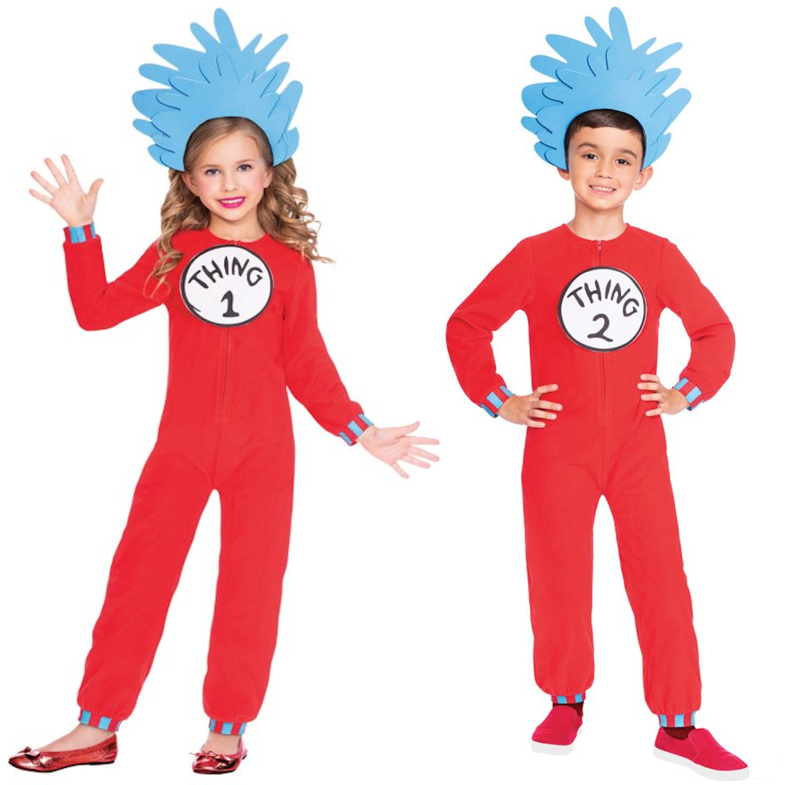 Dr. Seuss Thing 1 & 2 Kids Costume