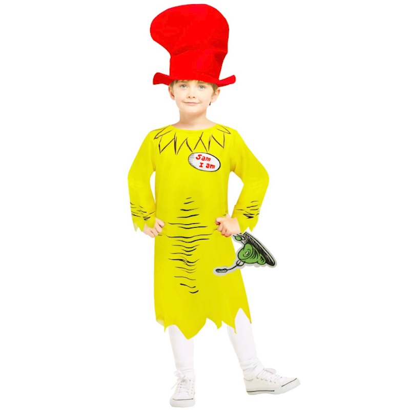 Dr. Seuss Sam I Am Kids Costume