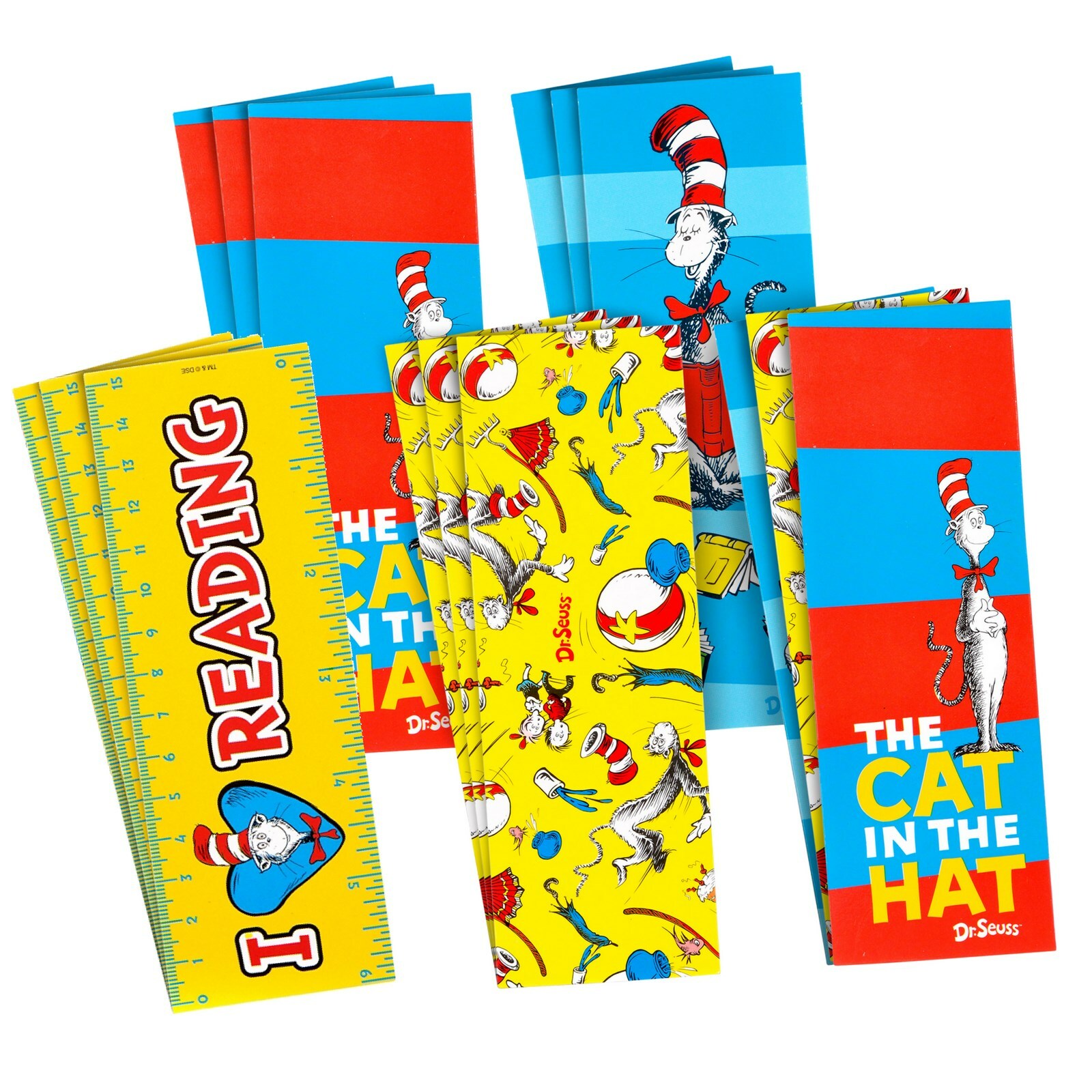 Dr Seuss Bookmarks (Pack of 12)