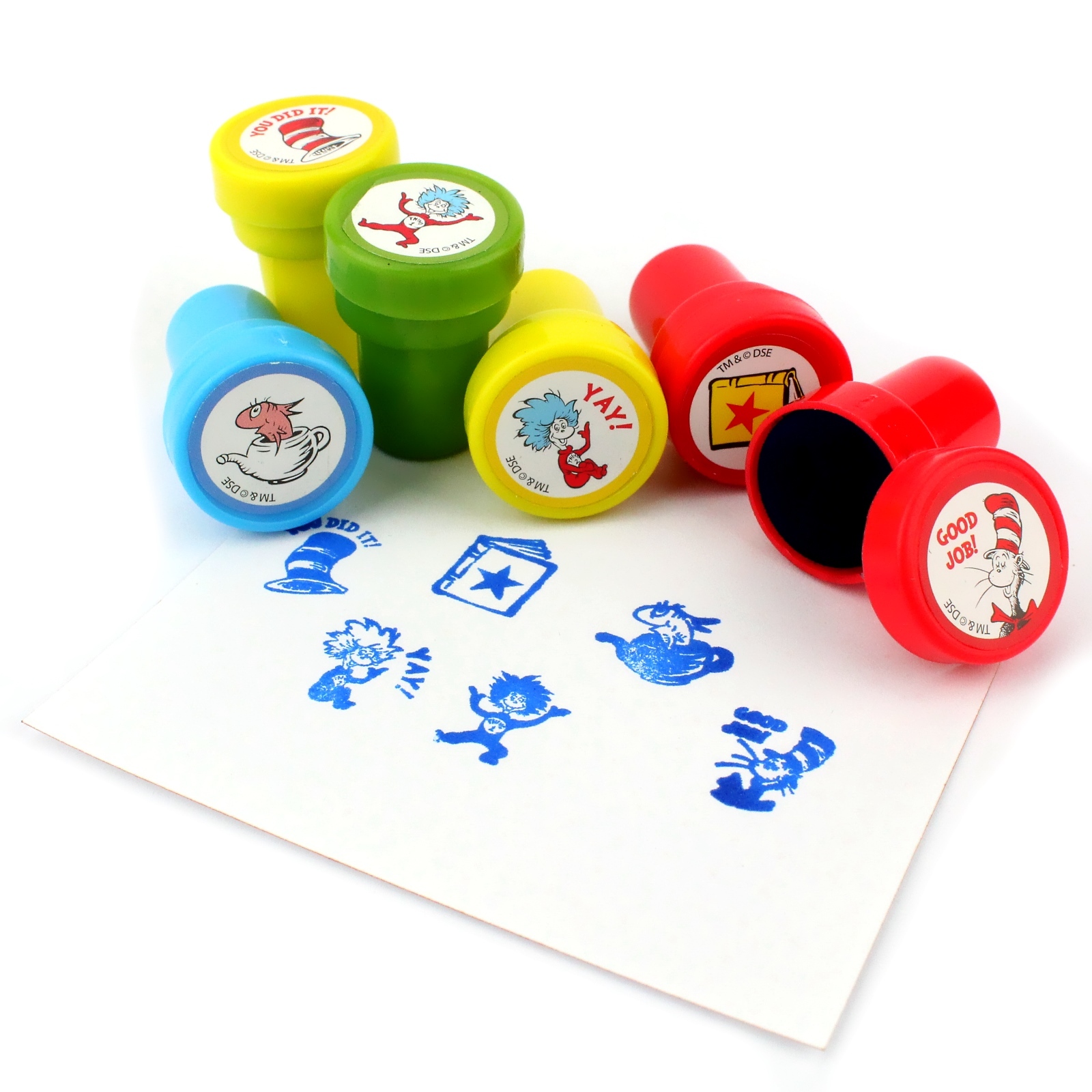 Dr Seuss Stamps (Pack of 6)