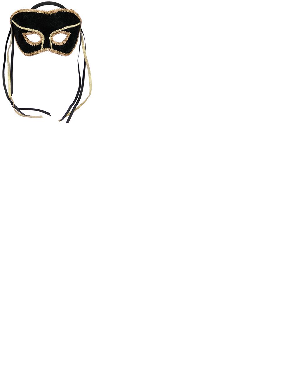 Masquerade Black Adult Mask
