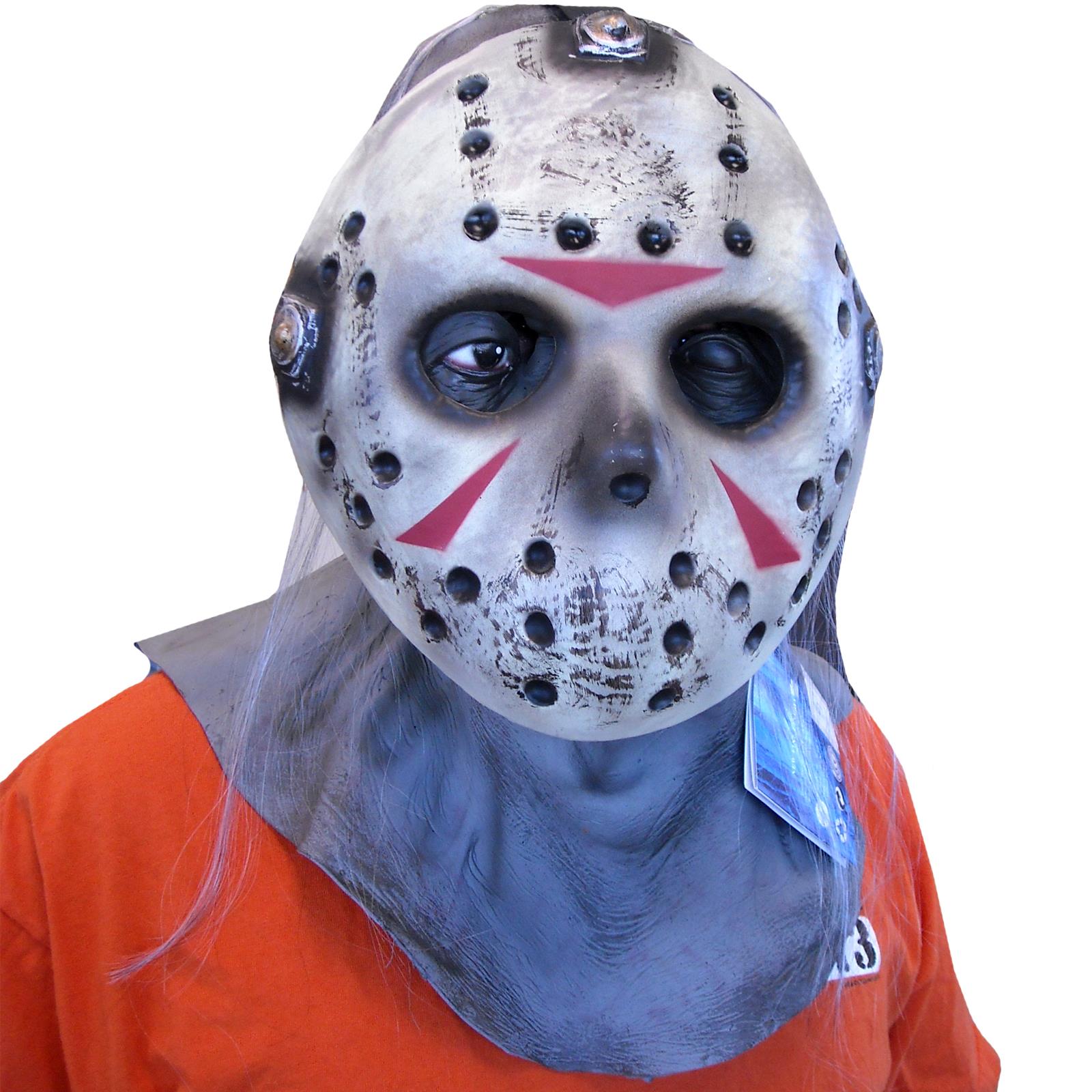 Friday the 13th Jason Voorhees Deluxe Removable Hockey Adult Mask