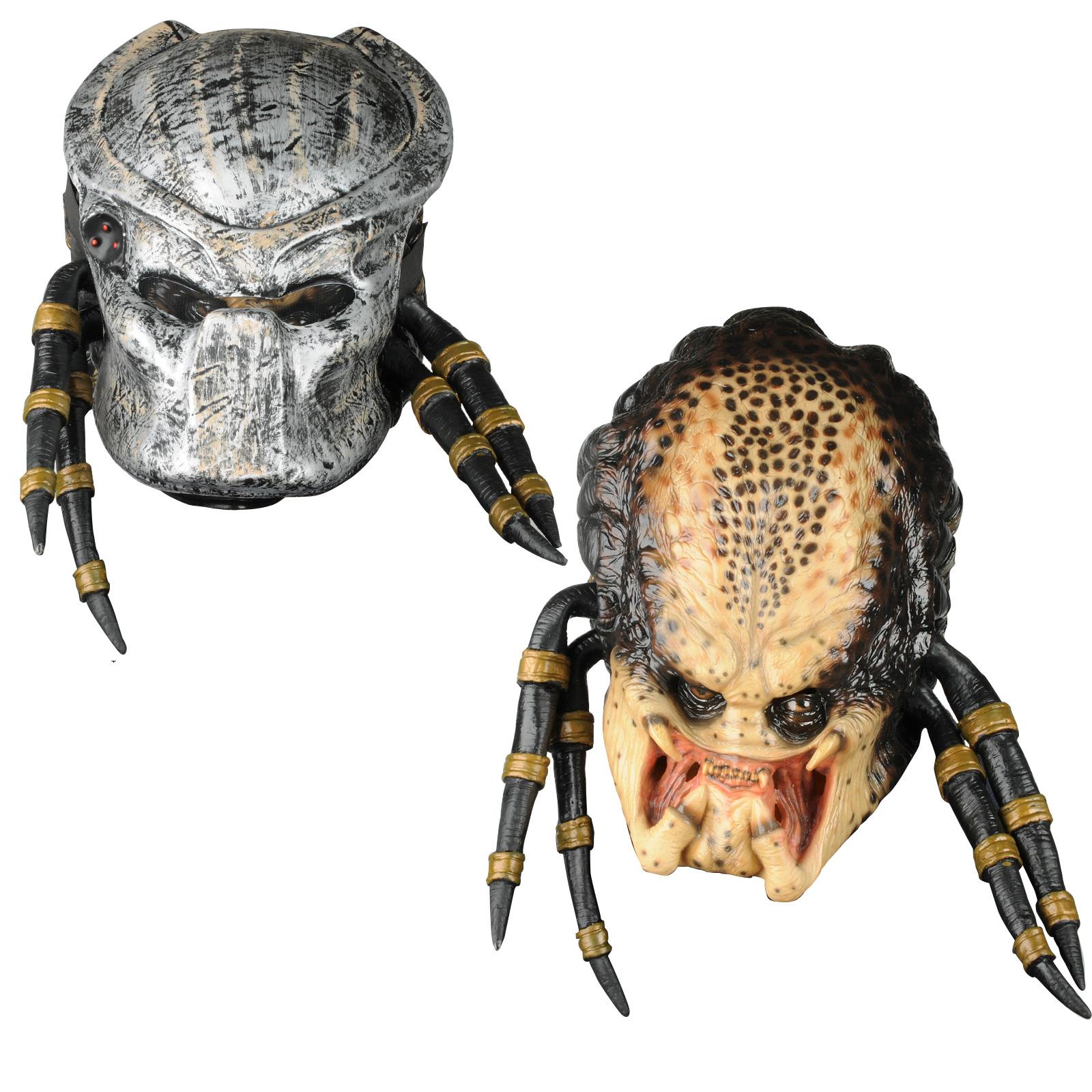 Predator Deluxe Adult Mask With Removable Faceplate