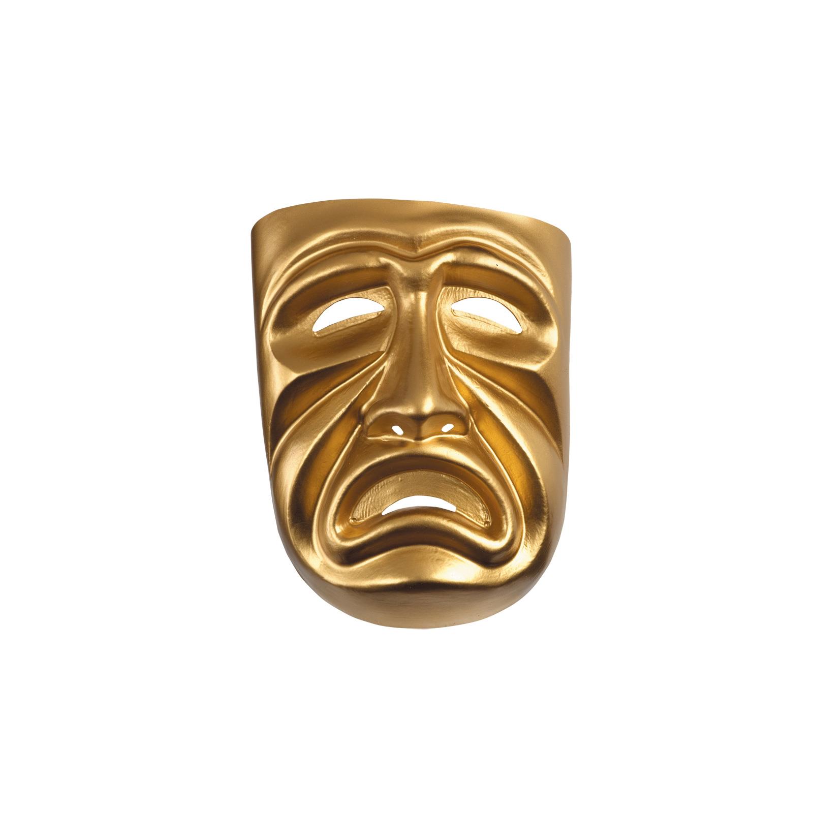 Gold Tragedy Theatre Adult Mask