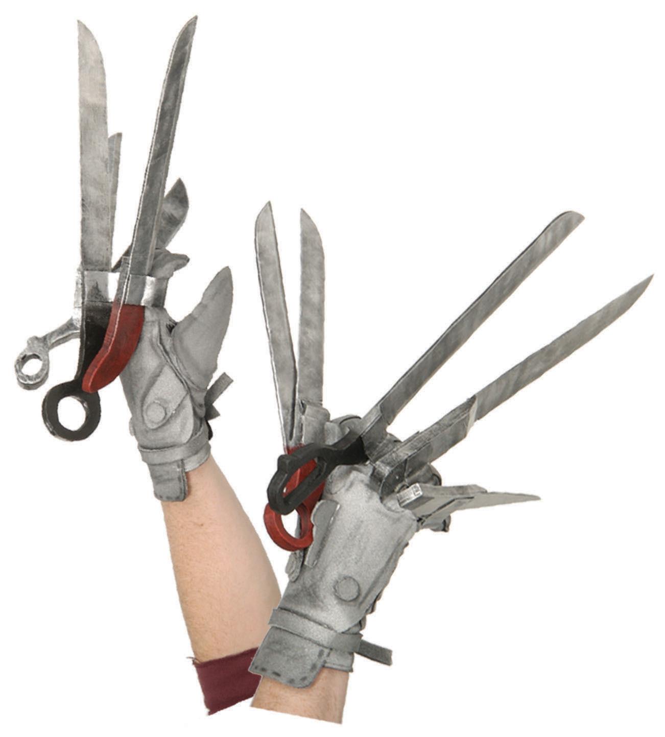 Edward Scissorhands Deluxe Adult Gloves