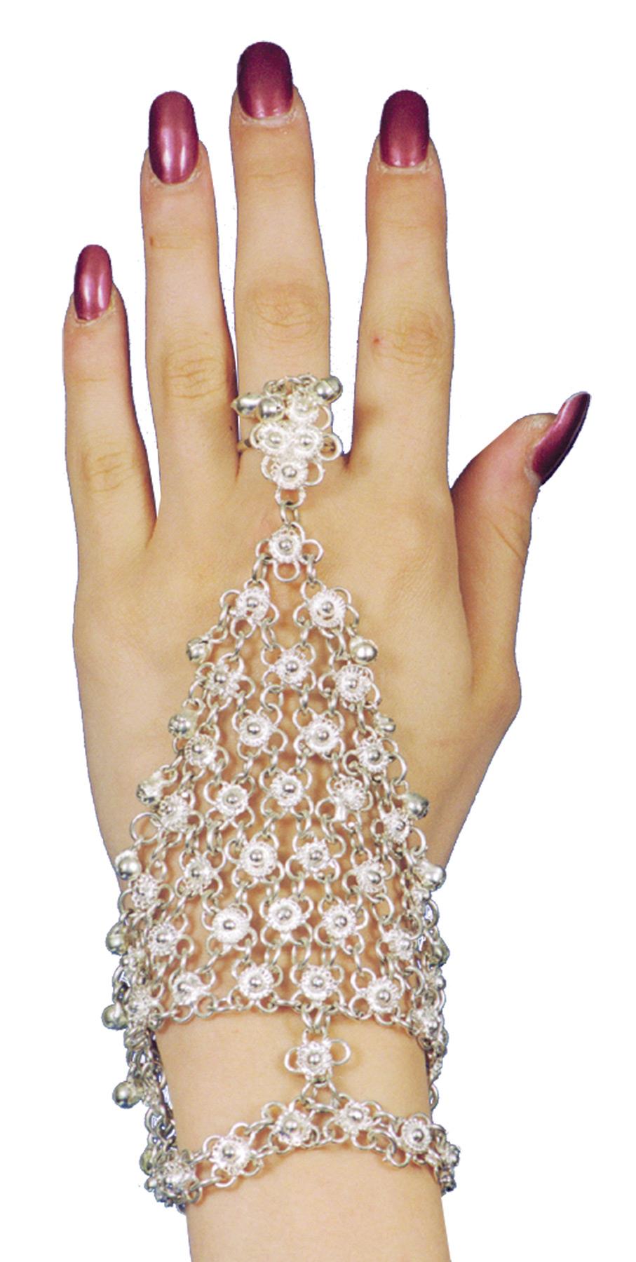 Webbed Triangle Bracelet Adult Costume Accessory