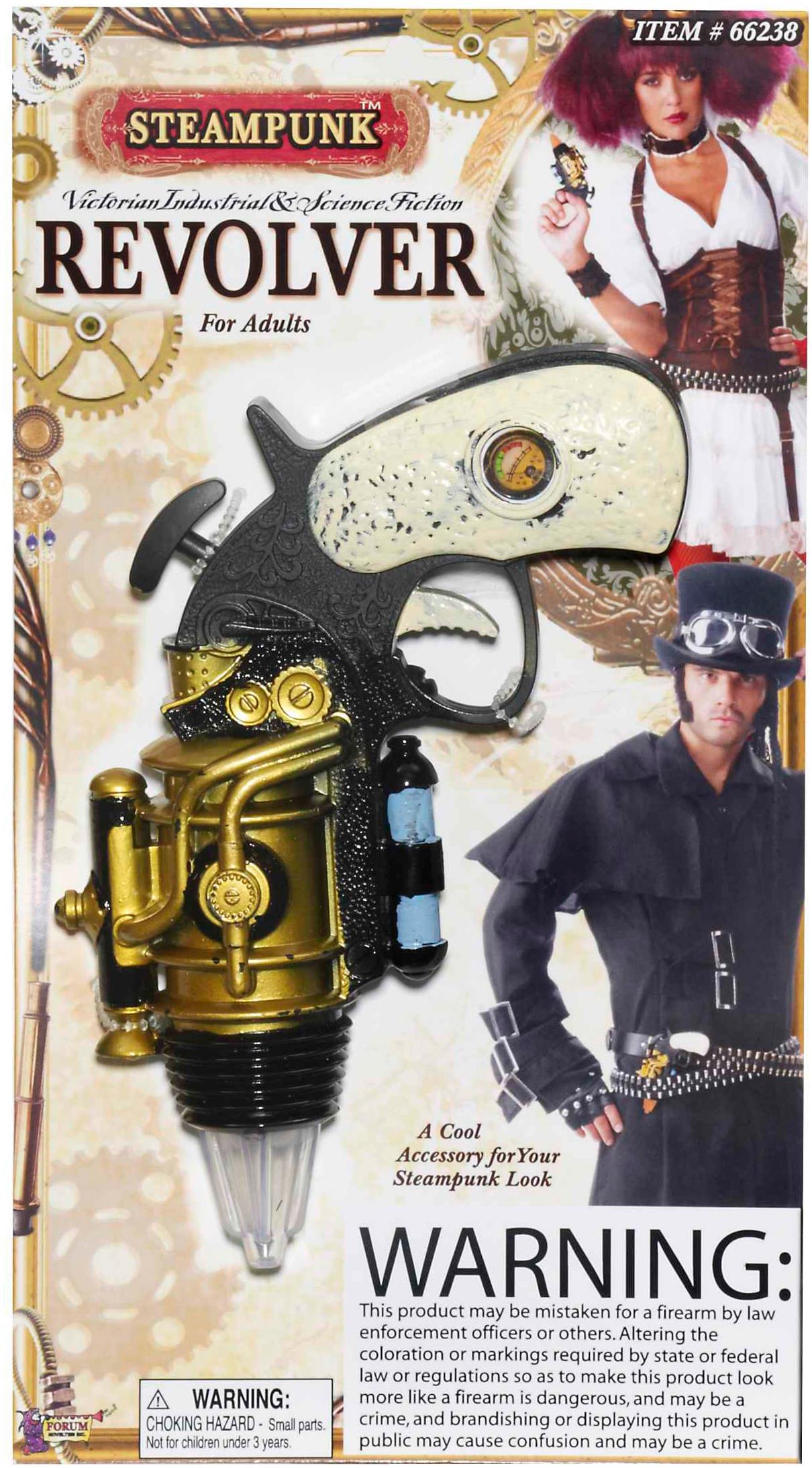 Steampunk Revolver Costume Accessory