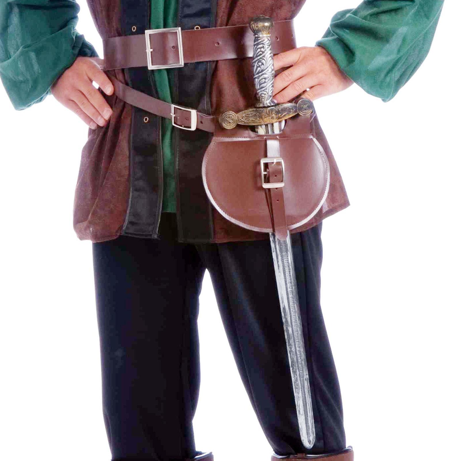 Roman Medieval Belt and Sword Costume Accessory
