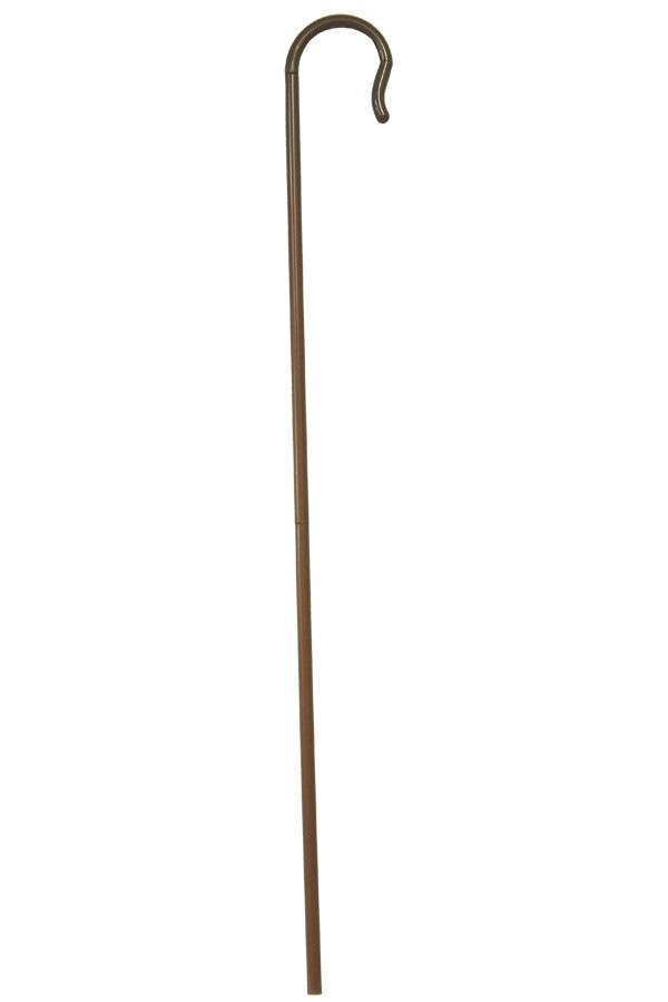 Brown Shepherd Crook Costume Accessory