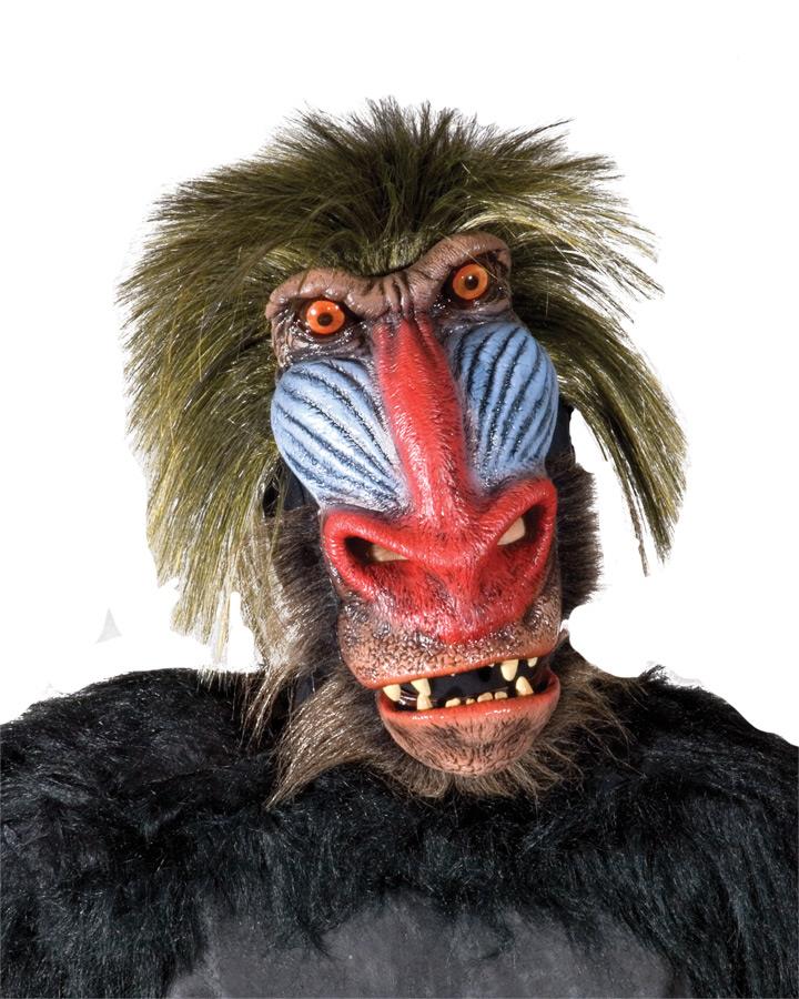 Baboon Latex Adult Mask