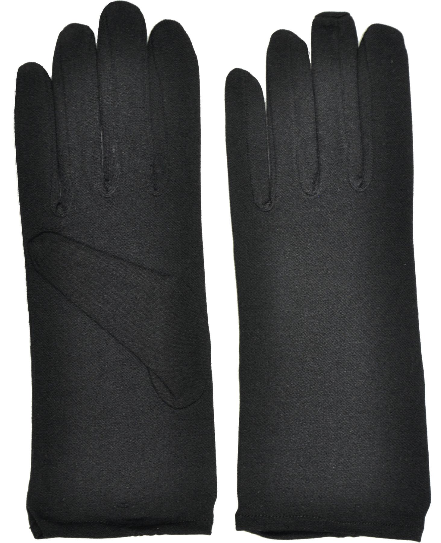 Nylon Black Adult Gloves