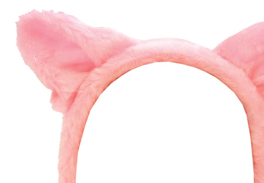 Pig Ears Headband Adult Costume Accessory