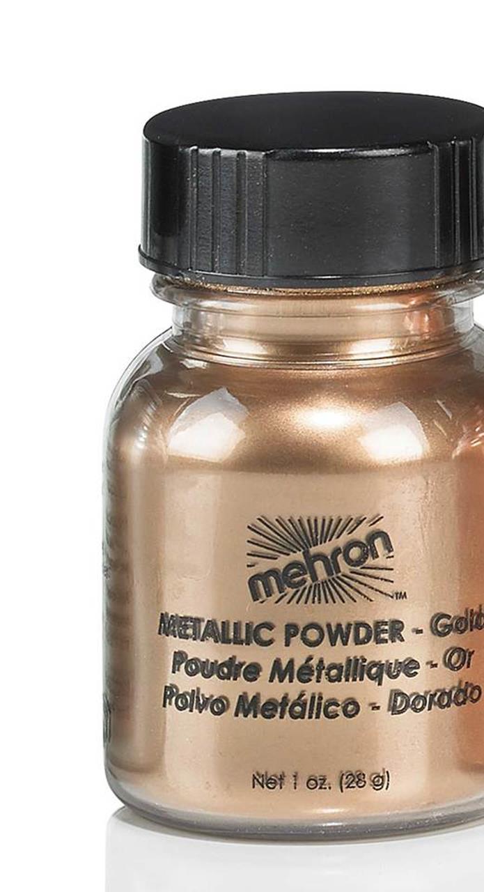 Mehron Metallic Powder Gold Makeup Accessory