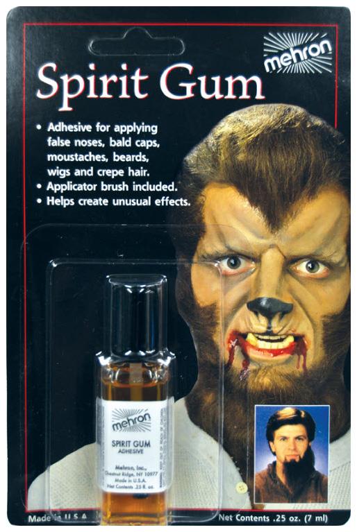 Mehron Spirit Gum 0.25oz Makeup Accessory