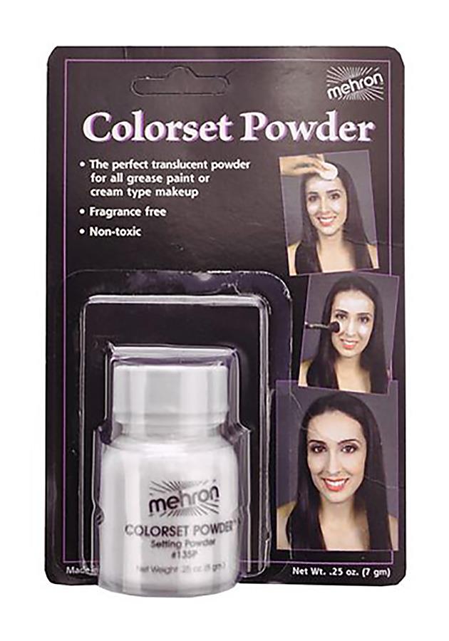 Mehron Colourset Setting Powder 0.25oz Professional Stage Makeup Accessory