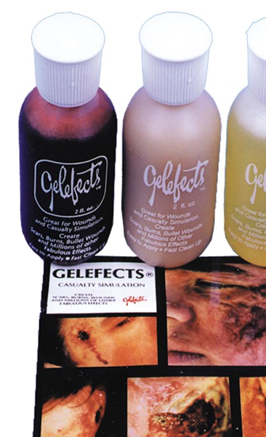 Gelefects Three Colour Gelatin Wound Makeup Kit